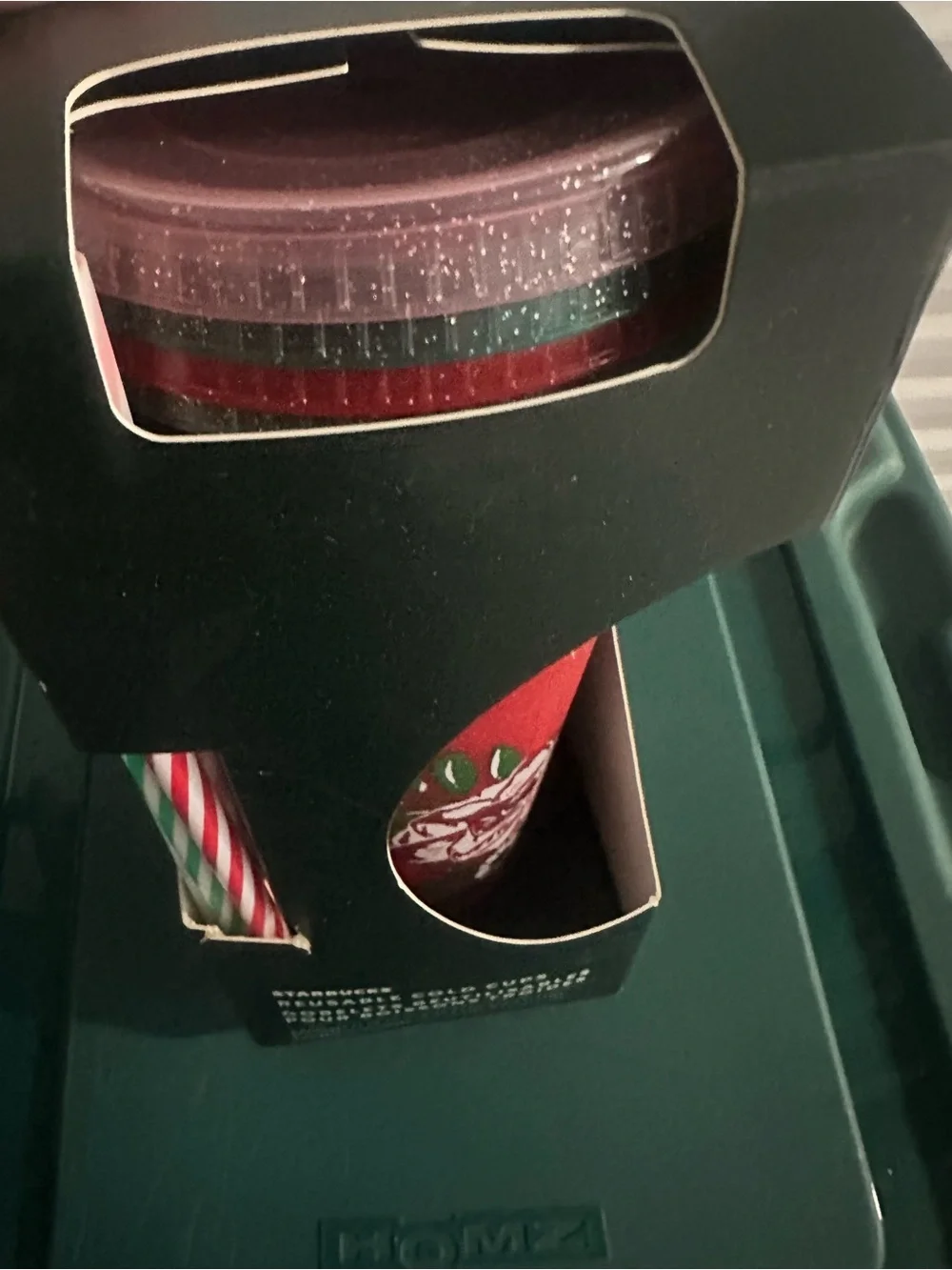 Starbucks dark green